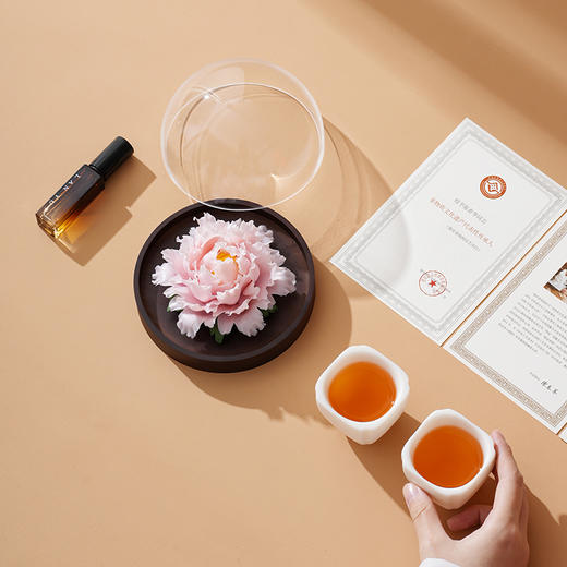 【非遗陶瓷手捏花传承】2026《国色芳华》- 香薰主人杯礼盒 商品图3