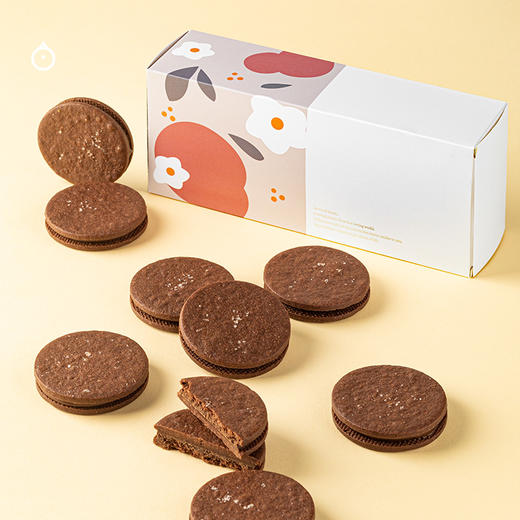 企鹅吃喝|艾许黄油小饼干 布列塔尼盐之花薄饼/巧克力榛果夹心沙布蕾饼干 多种口味可选 商品图3