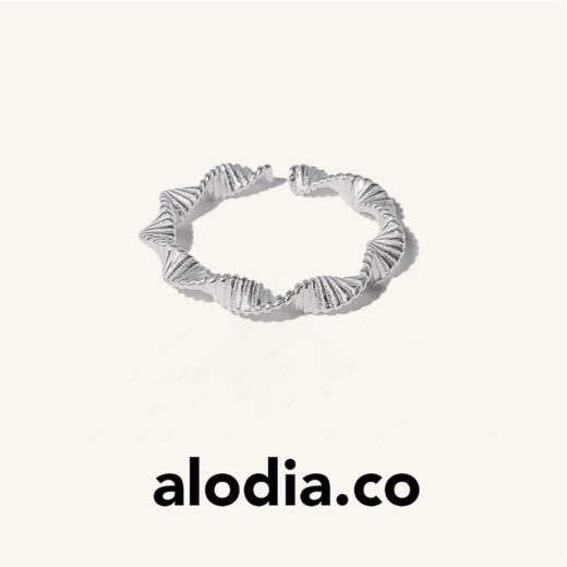 【新年礼物】alodia.co 品牌直发 CRUSH褶皱戒指耳环 925银小众设计高级感长期主义精致 商品图1