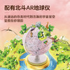 【享中国地图+世界地图+片式放大镜】北斗双子座触控星座灯光AR地球仪 马卡龙色20cm 商品缩略图13
