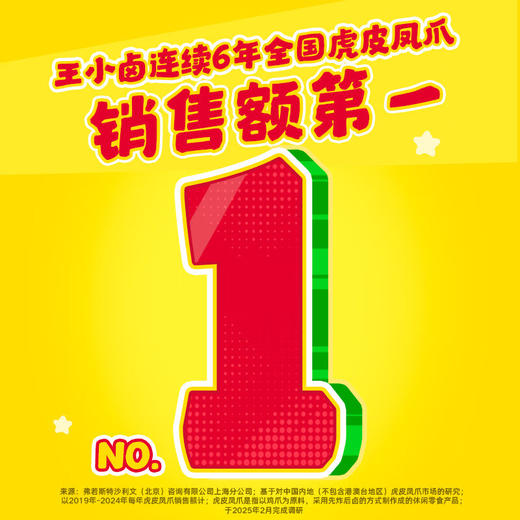 王小卤牌虎皮凤爪香菜味68g*8袋 商品图4