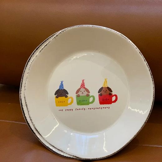 【出口餐具尾单-福利专场】ROYAL VAL*家品牌小狗系列平盘/浅碗【CJ17】 商品图4