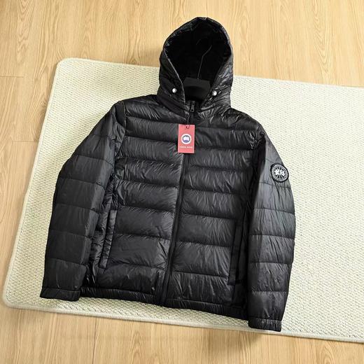 D121159冬季新款商务休闲轻薄连帽羽绒服男女同款 商品图3
