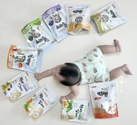 *【享喂专属】LUSOL纯爱宝蓓 纯纯大米饼/长米饼/糙米条/手指泡芙/小麦饼干/无盐海苔片（满3包可包邮）