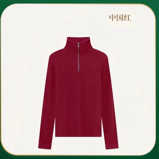 纳趣户外男女立领加绒速干衣双面德绒保暖运动上衣 商品图3