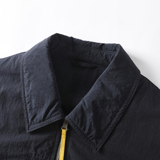 GXG男装【90白鸭绒】冬季时尚撞色男式翻领休闲短款羽绒服K&C 商品图8