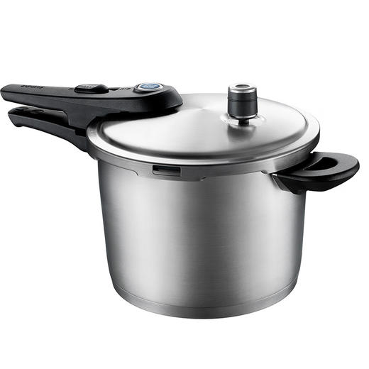 苏泊尔（SUPOR）304不锈钢高压锅复底压力锅22CM 6L(适合2-5人)YW22L1 商品图1