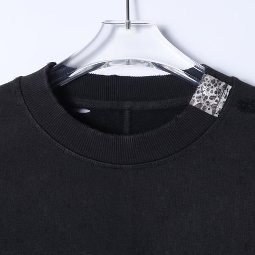 SDSA男士秋冬新款痞帅男装韩版潮牌磨破圆领卫衣百搭套头上衣宽松 商品图1