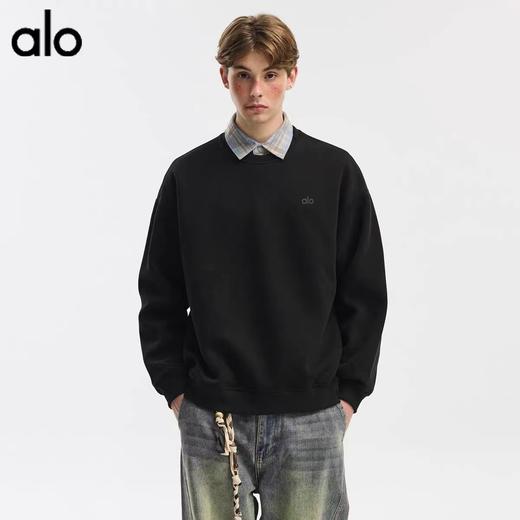 D121160男士加绒加厚银狐绒百搭保暖套头卫衣 商品图12