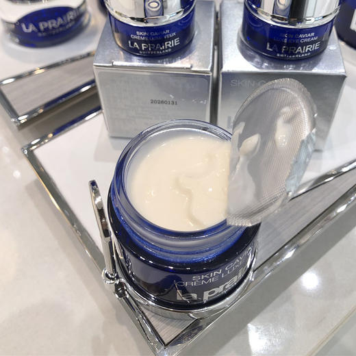 La Prairie莱珀妮琼贵面霜眼霜两件套 琼贵面霜100ml滋润 琼贵眼霜20ml  保湿补水紧致淡纹 商品图3