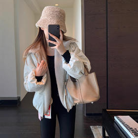 设计感小众！2025两面穿加厚保暖环保皮草派克服外套女新款冬款！
