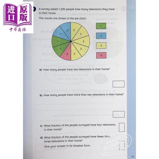 【中商原版】英国白玫瑰数学练习册六年级春季套装6册 White Rose Math Year 6 Spring Block 1-6 小学代数分数小数 英文原版 商品图4