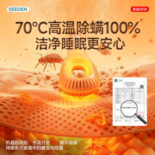【赠干衣袋套装】SEEDEN 五合一高速便携烘干机 ，一台=暖被机+干衣机+除螨机+宠物吹风机+便携吹风机，小如保温杯，实用省空间！ 商品图1