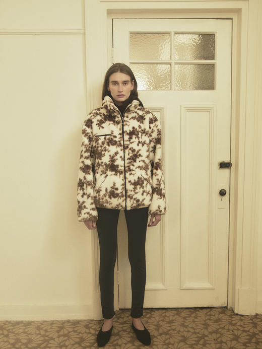 VC｜HD25018 Anette flower jacket  [ 外套 白咖 ]【HOLIDAY】 商品图2