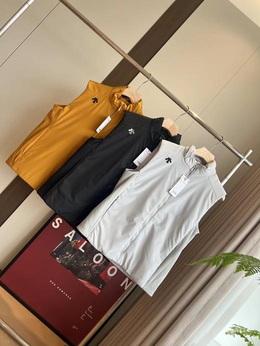 D121116新款立体小标轻便保暖修身无袖马甲男款 商品图3