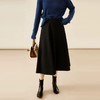 爆单 加厚羊毛蚕丝赫本风半身裙 高品质八片立体裁剪 手感软糯 温暖舒适 商品缩略图4
