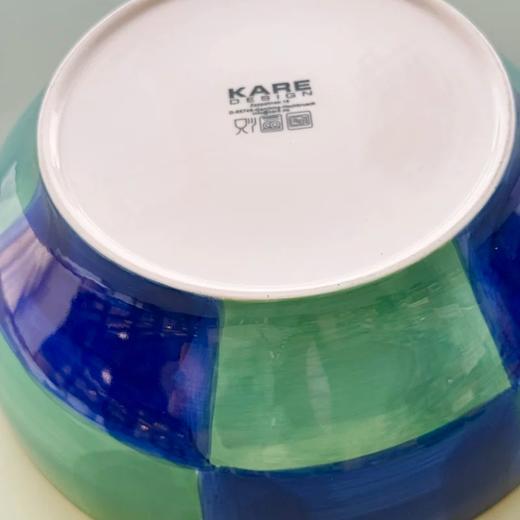 【出口餐具尾单】釉下彩翠橘撞色巨大碗26.7cm【CJ04】 商品图8