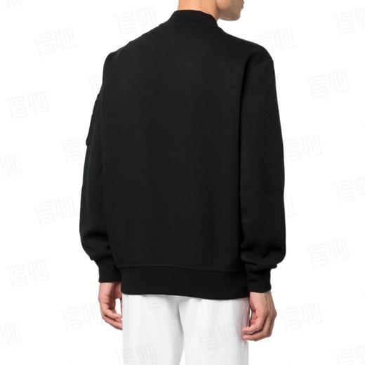 D121167小马刺绣Logo纯色棒球领长袖情侣秋冬拉链夹克外套 商品图10