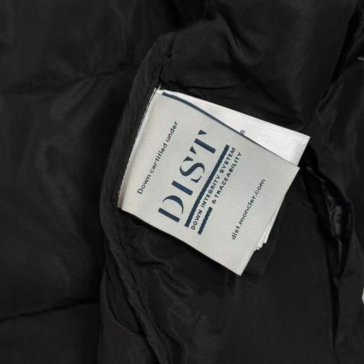 D121115胸口小标连帽男女同款情侣面包羽绒马甲 商品图13