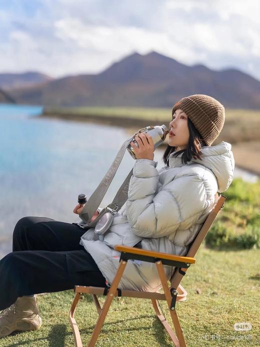 D121168可收纳日本线户外机能连帽情侣羽绒服 商品图11