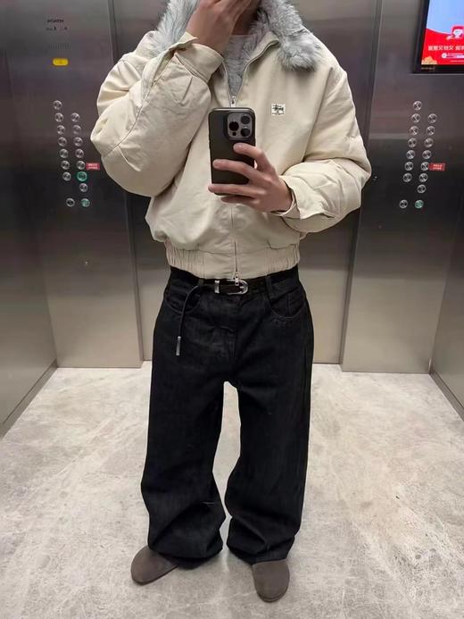 D121138狼王座山雕锁温保暖防风哈灵顿棉服棉衣 商品图7