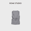 ROMI STUDIO“优雅舒适”100%羊毛坑条立体V领套头毛衫 RWDSS61819 商品缩略图1