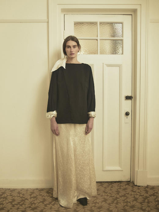 VC｜HD25014 Monica oversized sweater [ 针织毛衣 黑 / 红 ]【HOLIDAY】 商品图5