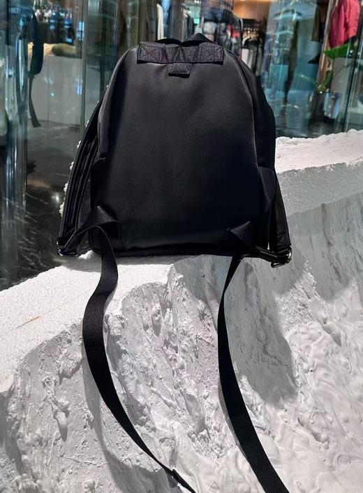 女款蝴蝶结珠花装饰双肩包he 商品图1