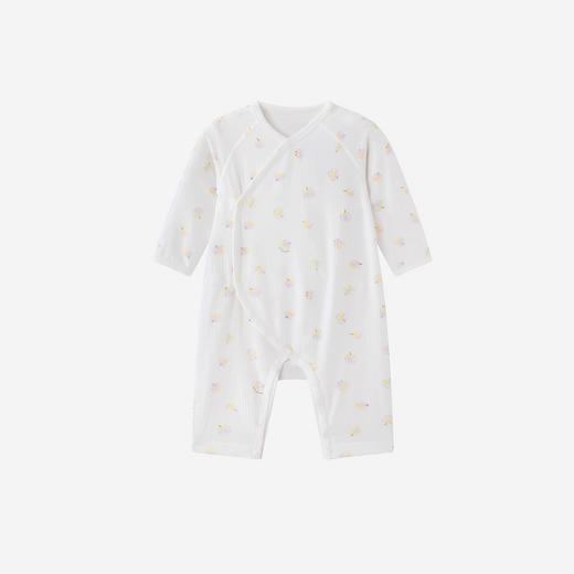 【商场同款】英氏婴儿连身睡衣莫代尔和蛤蚕丝爬服卡通宝宝睡衣 商品图4