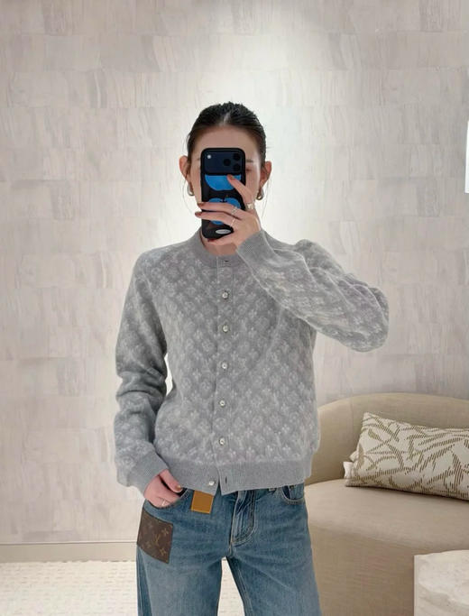 驴家 经典老花针织开衫 (TM) 商品图8