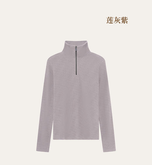 纳趣户外男女立领加绒速干衣双面德绒保暖运动上衣 商品图4