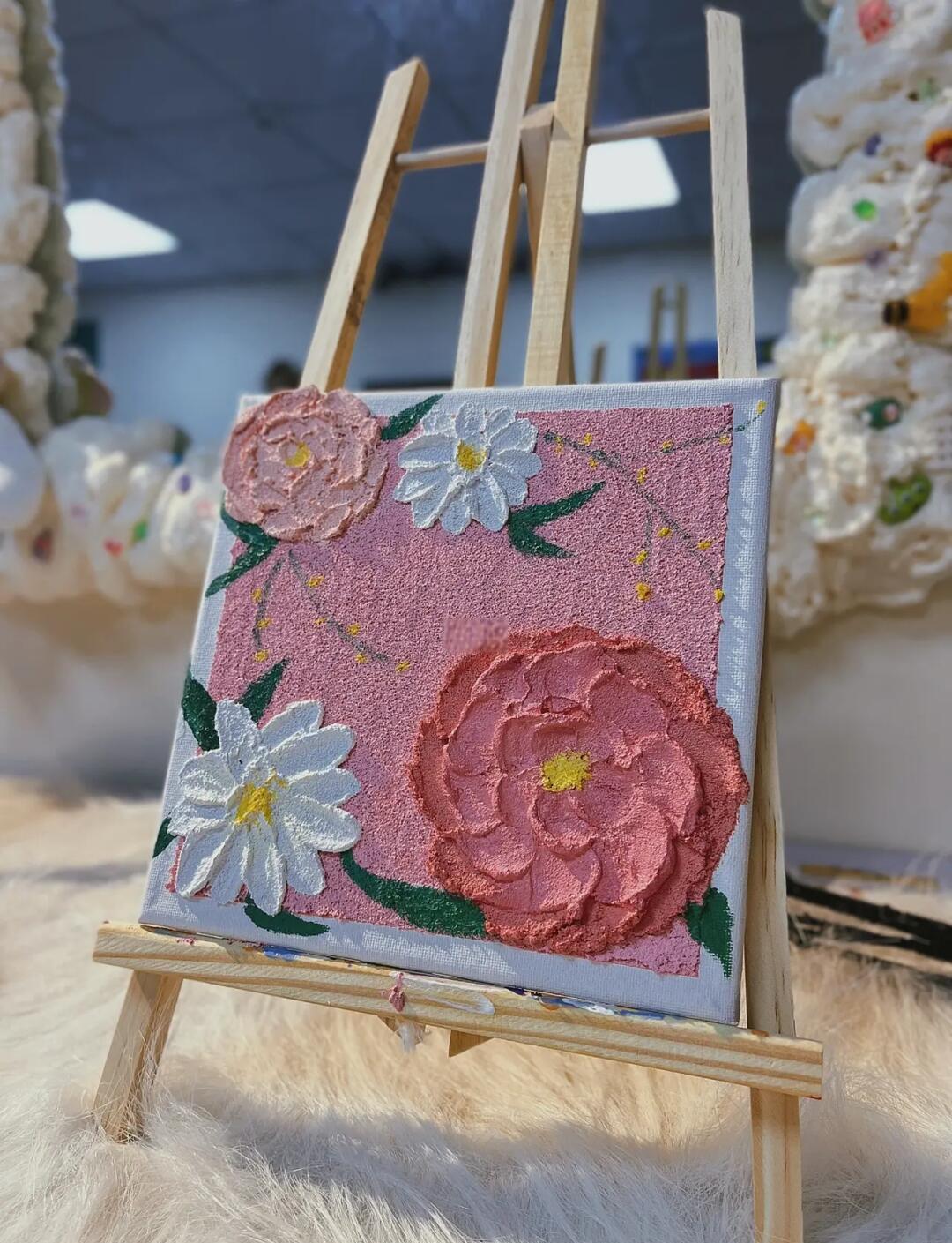 【活动招募｜中海学仕里】手绘肌理画DIY，零基础也能玩转艺术！ 带你体验肌理画的治愈魔力