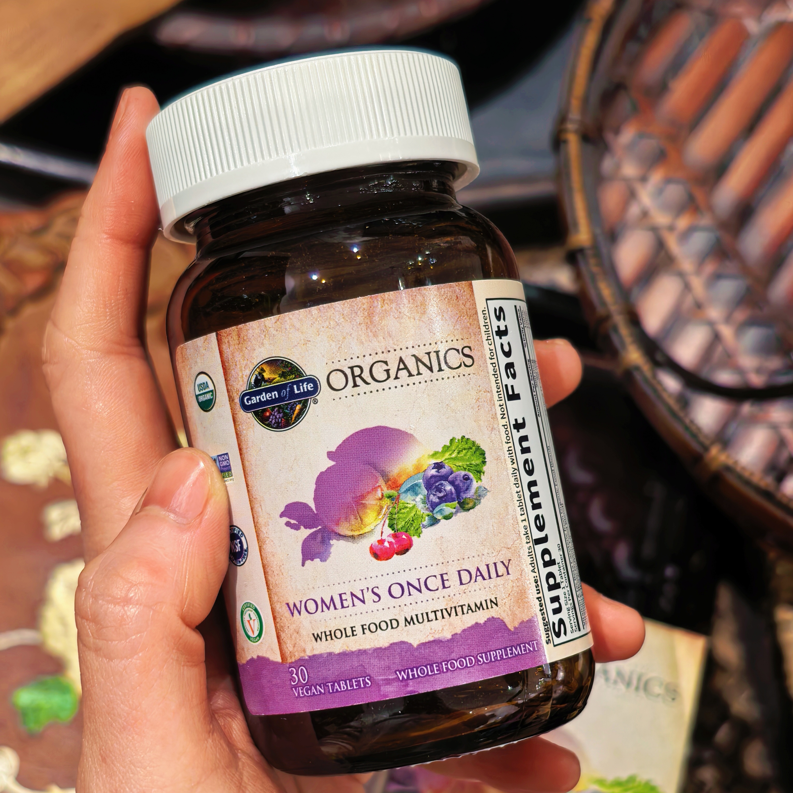 [屁侠推荐]Garden of Life生命花园mykind女士每日营养多种维生素片30片 保税仓