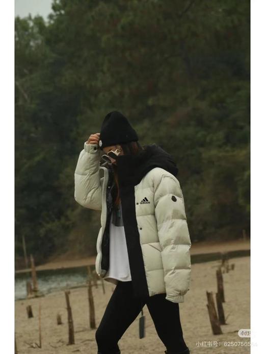 D121120冬季美式潮流抗寒90鸭绒羽绒服男女情侣款连帽羽绒服 商品图1