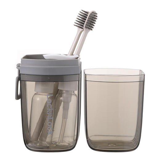 乐扣乐扣旅行收纳五件套（透明灰） 商品图1