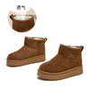 新款厚底亮闪雪地靴女2025冬季加绒保暖棉鞋一脚蹬女靴百搭靴子女 商品缩略图3
