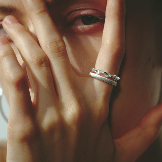 【新年礼物】alodia.co 品牌直发 CRUSH褶皱戒指耳环 925银小众设计高级感长期主义精致 商品图10