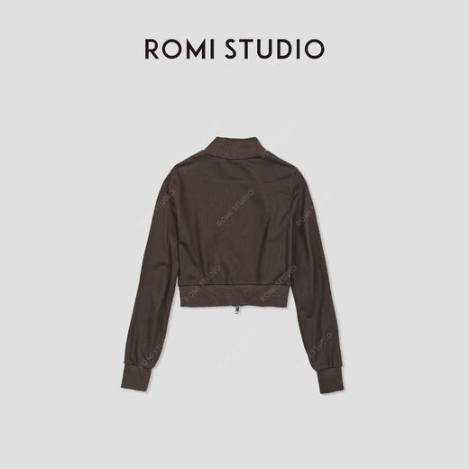 ROMI STUDIO"简约复古"100%棉率性百搭美式运动风外套RWCSWM2757 商品图2