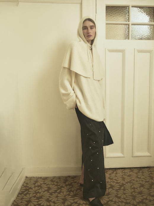 VC｜AW25027 Cosmo embellished skirt [ 半身裙 黑 ]【HOLIDAY】 商品图5