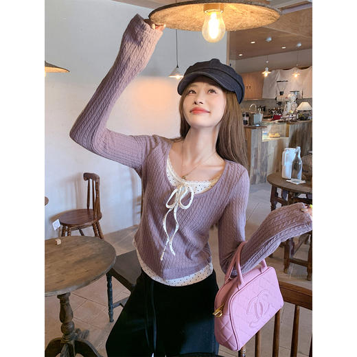 <曾小咸推荐>现货秒杀 ！微信超特价！ 假两件撞色针织衫 日常189.99 立减 秒杀79.99！！ 环保皮草毛绒外套 秒杀169.99！ 商品图1