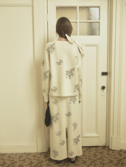 VC｜HD25003 Siv glitter skirt [ 半身裙 白 / 黑 ]【HOLIDAY】 商品图4