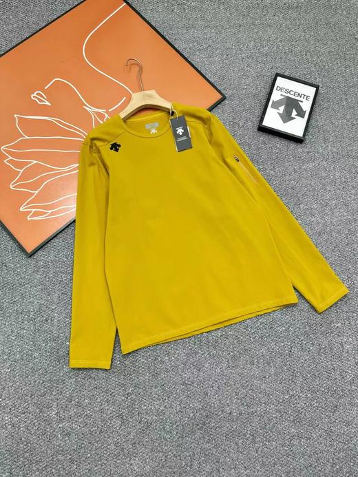 D121158户外休闲男女款圆领薄绒打底衫长袖上衣 商品图9