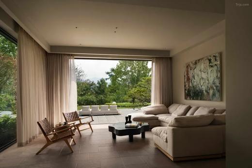 【峨眉山七里坪·597号院】5房温泉私汤/泳池小院，高端宴请，奢华别墅，避暑玩水，冬季赏雪zzqa 商品图9