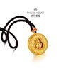 【时来运转系列】钻石世家   古法黄金乾坤如意葫芦挂坠  足金黄金挂坠【黄金产品不支持无理由退换货】预计3-5天发货 商品缩略图2
