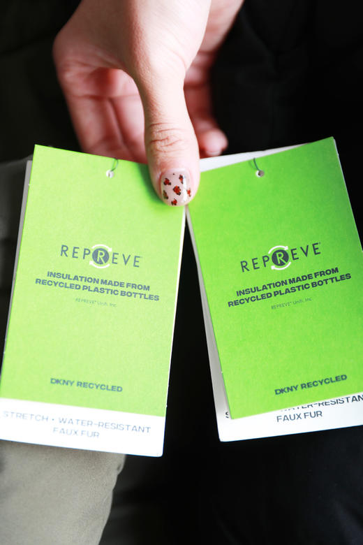 气质女神款！！又仙又欲の大毛领中长款风衣衍缝棉服外套A121268 商品图14