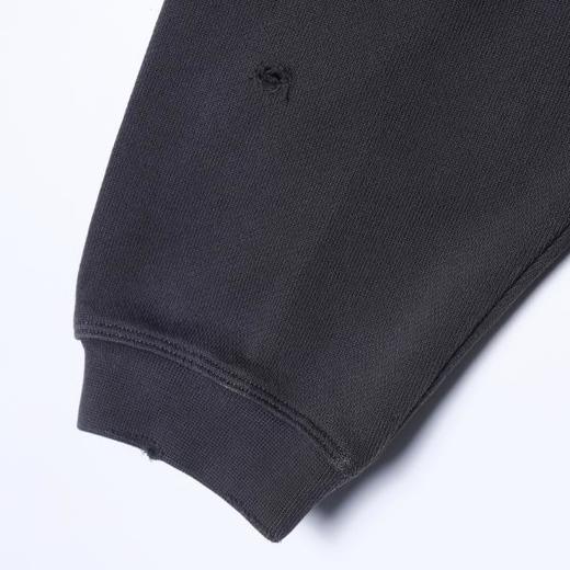 SDSA男士秋冬新款痞帅男装设计感磨破印花时尚圆领卫衣百搭宽松 商品图3