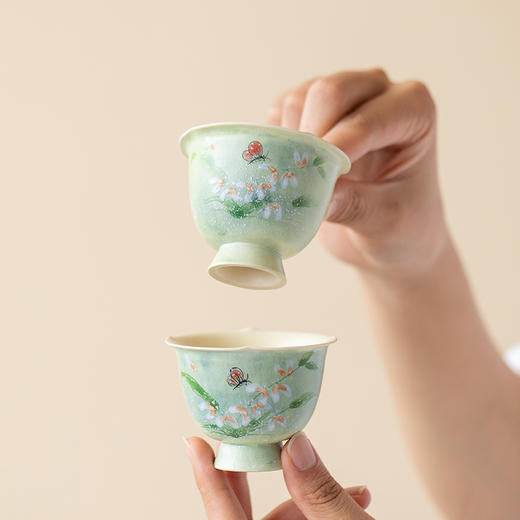 【非遗陶瓷手捏花传承】2026 铃兰映茉--手绘铃兰 商品图7