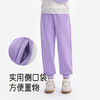 英氏儿童长裤女童针织长裤秋冬保暖加绒裤子中童纯色百搭外出 商品缩略图3