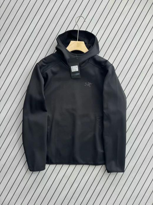 D121145情侣保暖压胶帽衫长袖冬季帽衫多功能运动上衣 商品图11