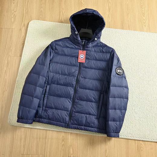 D121159冬季新款商务休闲轻薄连帽羽绒服男女同款 商品图2